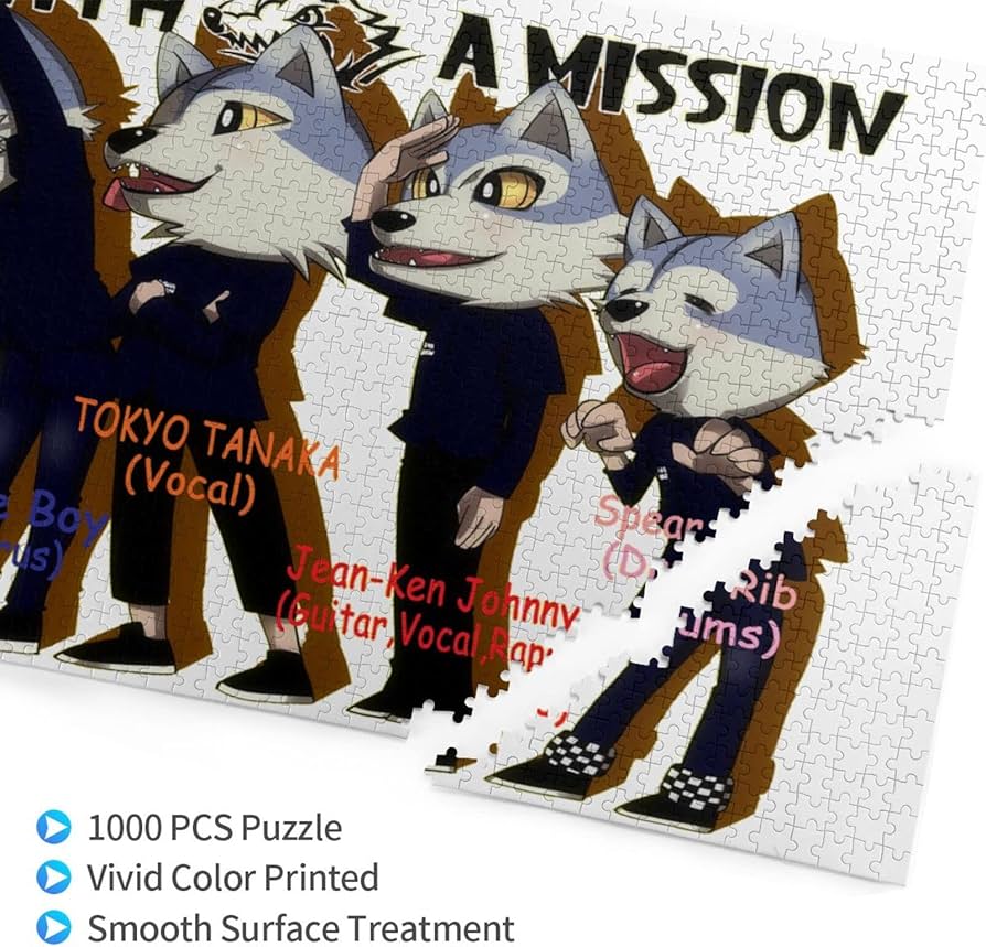 man with a mission/マンウィズ/ジグソーパズル 5種セット man with a